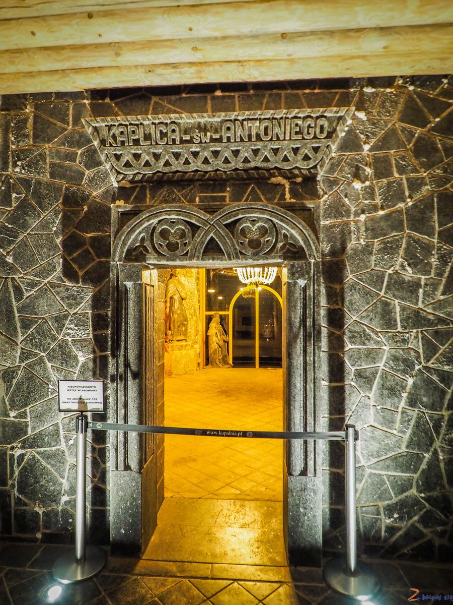 Kaplica św. Antoniego Kopalnia Soli w Wieliczce