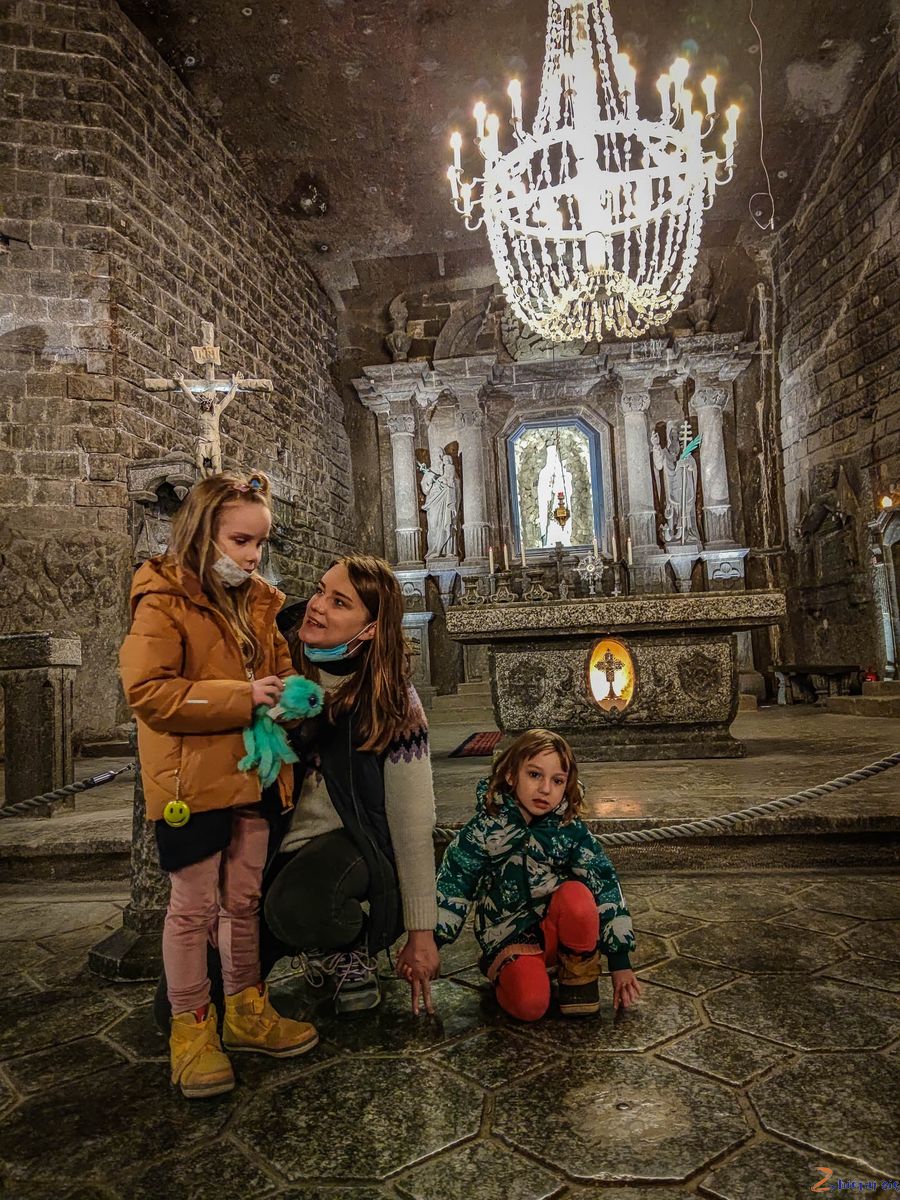 Kopalnia Wieliczka z dziećmi - Odkrywanie Solilandii - Kaplica Św. Kingi