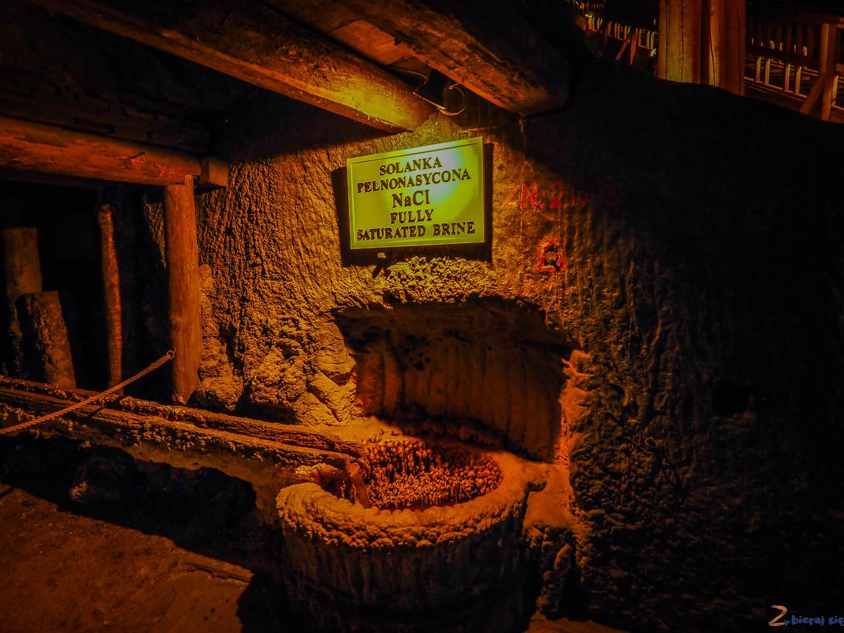 solanka w Kopalni Soli Wieliczka