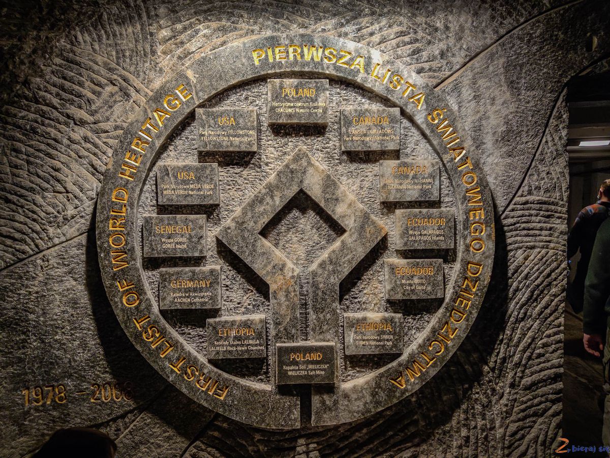 Kopalnia Wieliczka z dziećmi - obiekt UNESCO