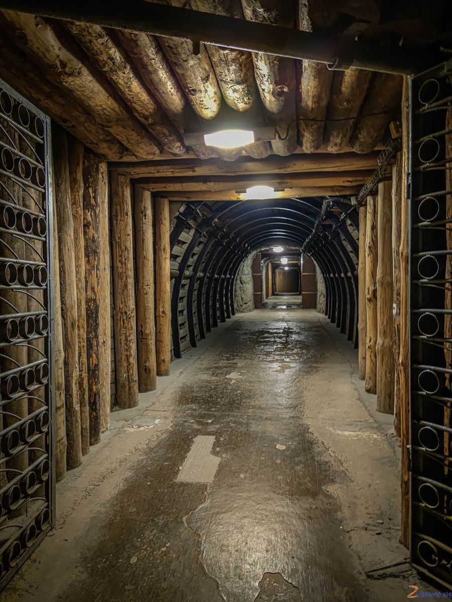 sieć korytarzy Kopalnia Soli Wieliczka