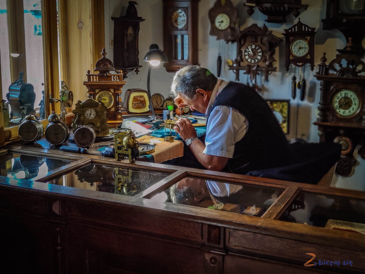 Zegarmistrz na Galicyjskim Rynku