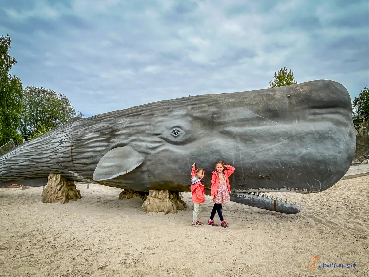 Park Wieloryba w Rewalu - atrakcje dla dzieci nad morzem